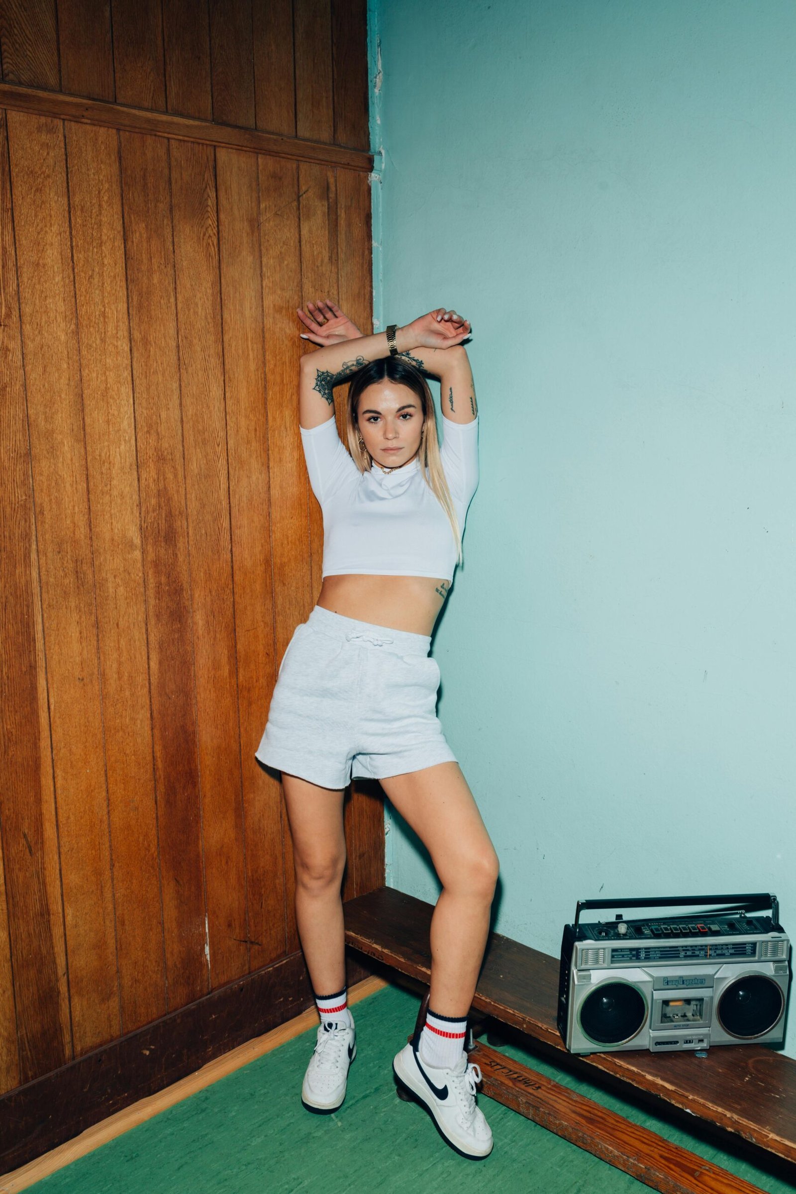 Retro High-Waisted Shorts